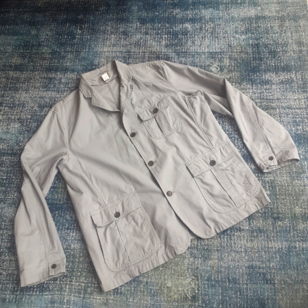 Vintage Y2K Travel Jacket By Haband, "Ripstop" Poplin, SIX Pockets, LIKE NEW!
